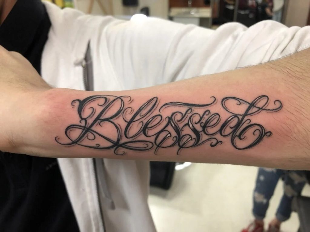 Amazing Blessed Tattoo Designs You Need To See!